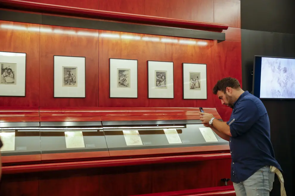 Exposición de grabados de Goya en la Academia de Bellas Artes
