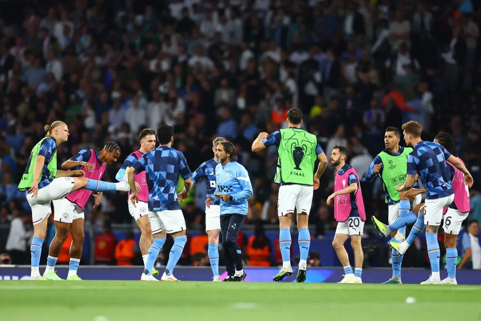 Manchester City e Inter de Milán se enfrentan en la final de la UEFA Champions League.