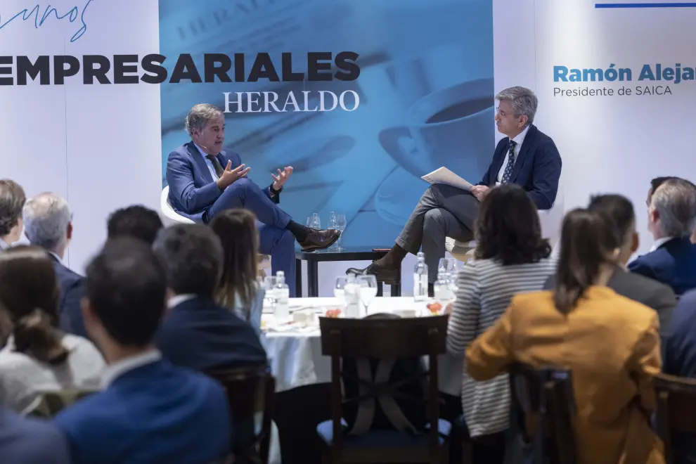Desayunos Empresariales Heraldo-Caixa Bank: foro con el presidente de Saica, Ramón Alejandro Balet