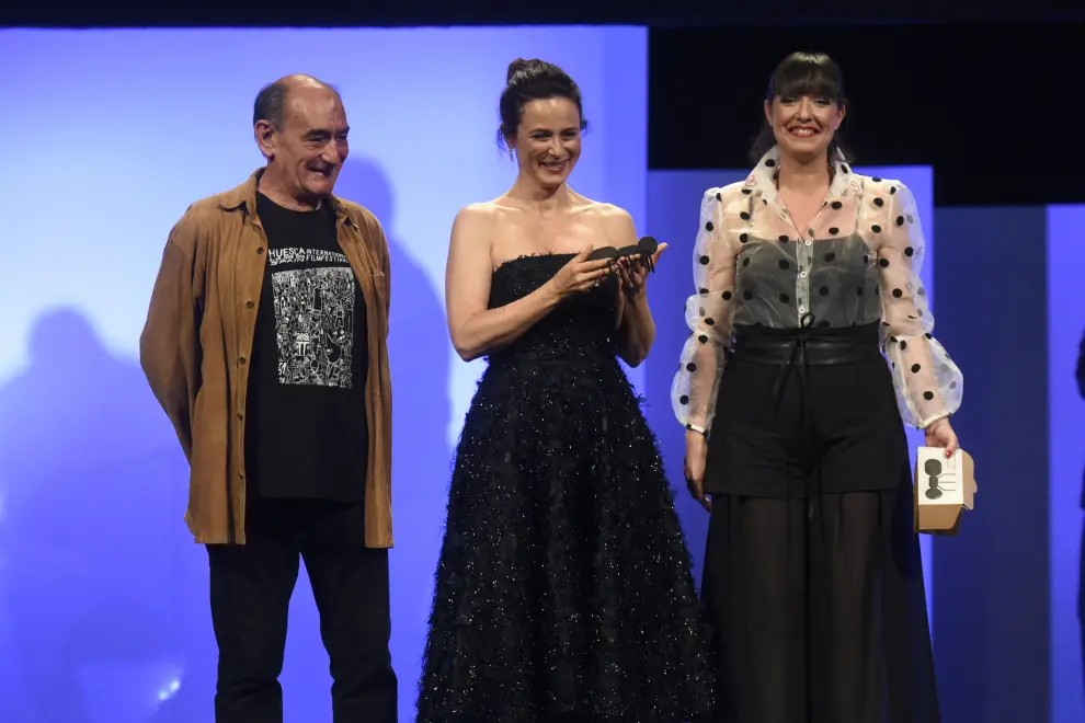 El Festival de Cine de Huesca reconoce la trayectoria de Aitana Sánchez-Gijón con el Premio Luis Buñuel.