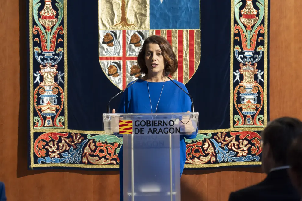 Presentación de la XXXIX edición de la Baja España Aragón, en la Delegación Territorial del Gobierno de Aragón en Teruel