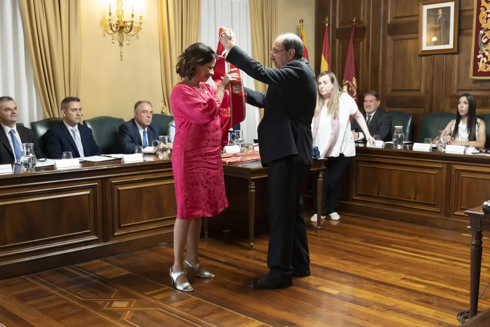 Reelección de Emma Buj como alcaldesa de Teruel