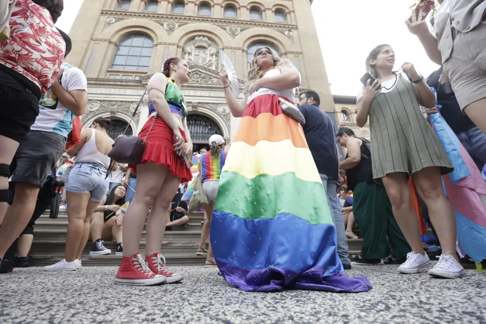 Fotos de la manifestación del Día del Orgullo en Zaragoza