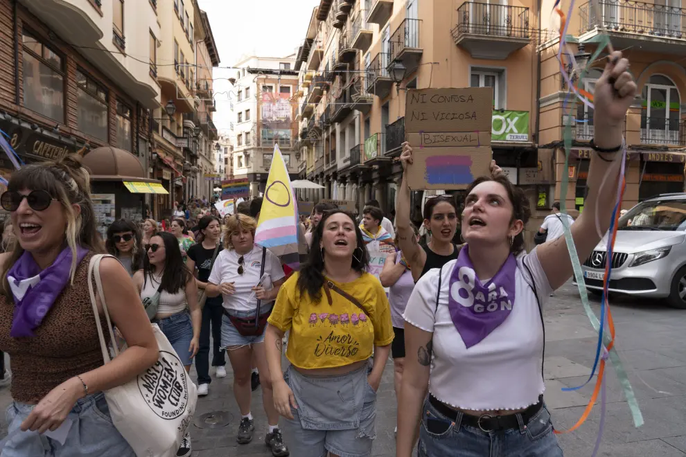 Manifrestacion del dia del orgullo gay en Teruel. foto Antonio garcia Bykofofo_3. 28 06 23[[[FOTOGRAFOS]]]