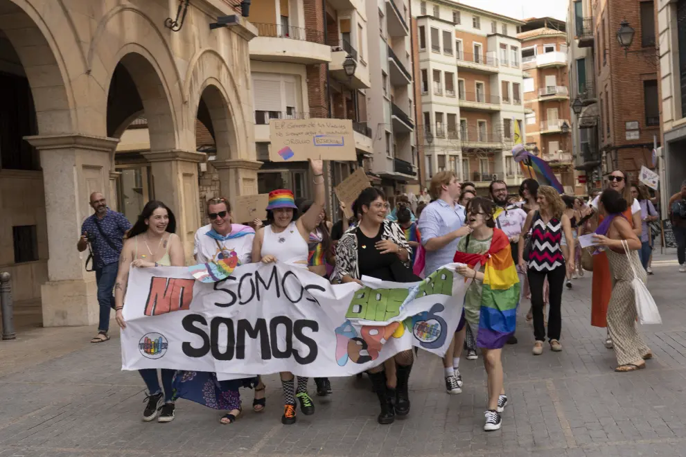 Manifrestacion del dia del orgullo gay en Teruel. foto Antonio garcia Bykofofo_2. 28 06 23[[[FOTOGRAFOS]]]
