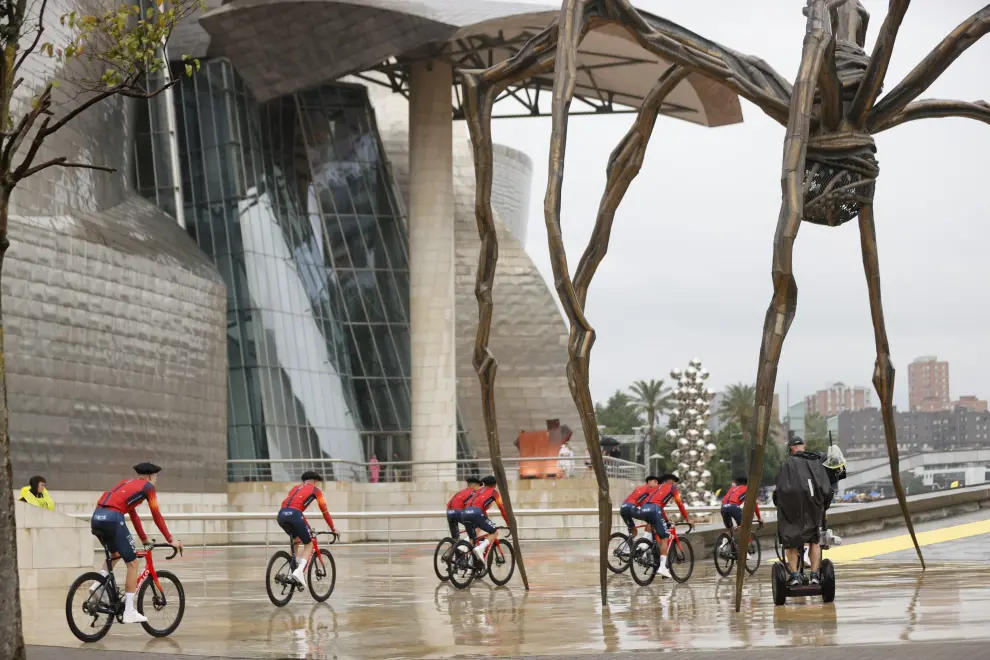 Bilbao ya vibra con el Tour de Francia 2023 y la presentación de los equipos en el Museo Guggenheim