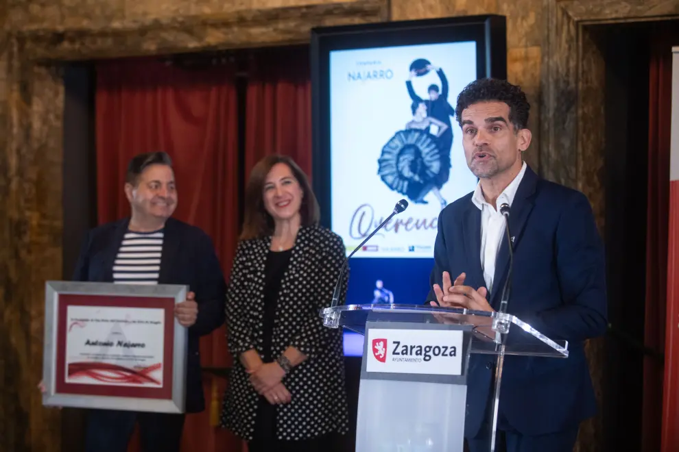 Antonio Najarro ha sido nombrado nuevo miembro de Honor de la Academia de las Artes de Folclore y Jota de Aragón