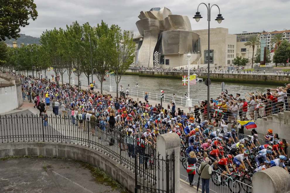 Primera etapa del Tour de Francia con salida y llegada en Bilbao.