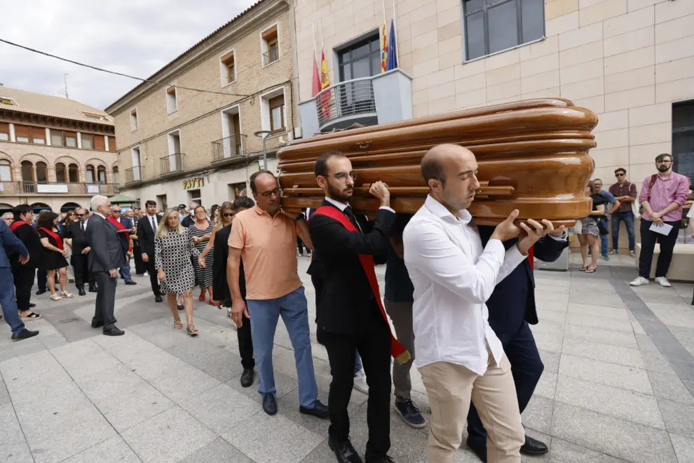 Duelo en Zuera en el entierro de Luis Zubieta.