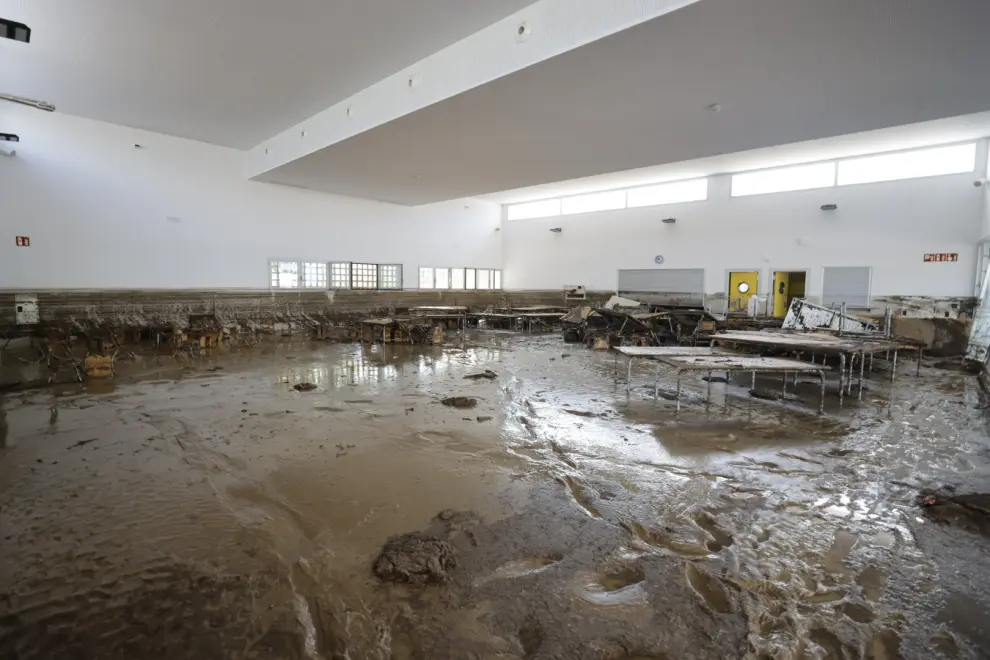 Cuantiosos daños en el colegio María Zambrano de Parque Venecia