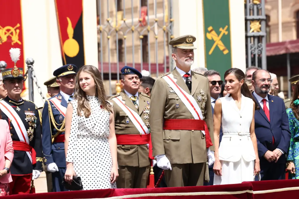 Fotos de los Reyes y la princesa Leonor en la AGM de Zaragoza