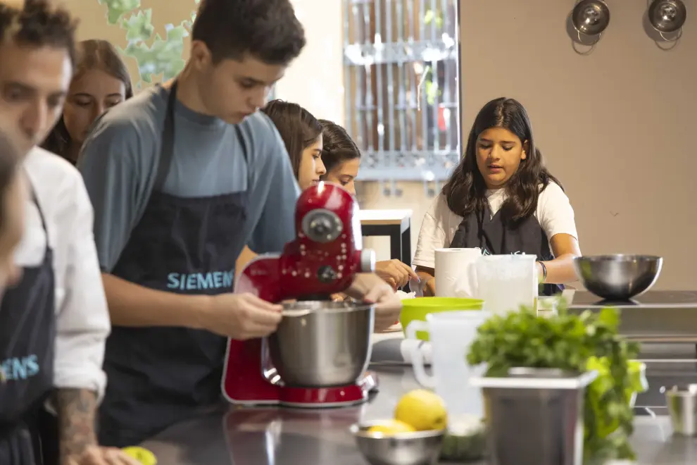 La Zarola es una de las escuelas de cocina de Zaragoza donde se imparten este tipo de colonias.