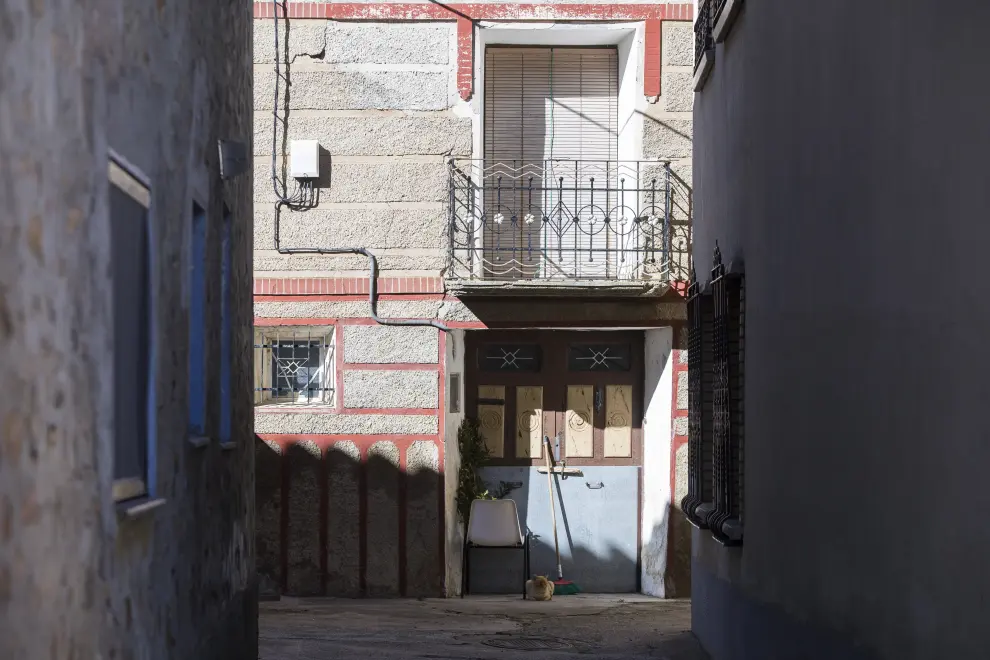 Una calle de Fonfría, Teruel
