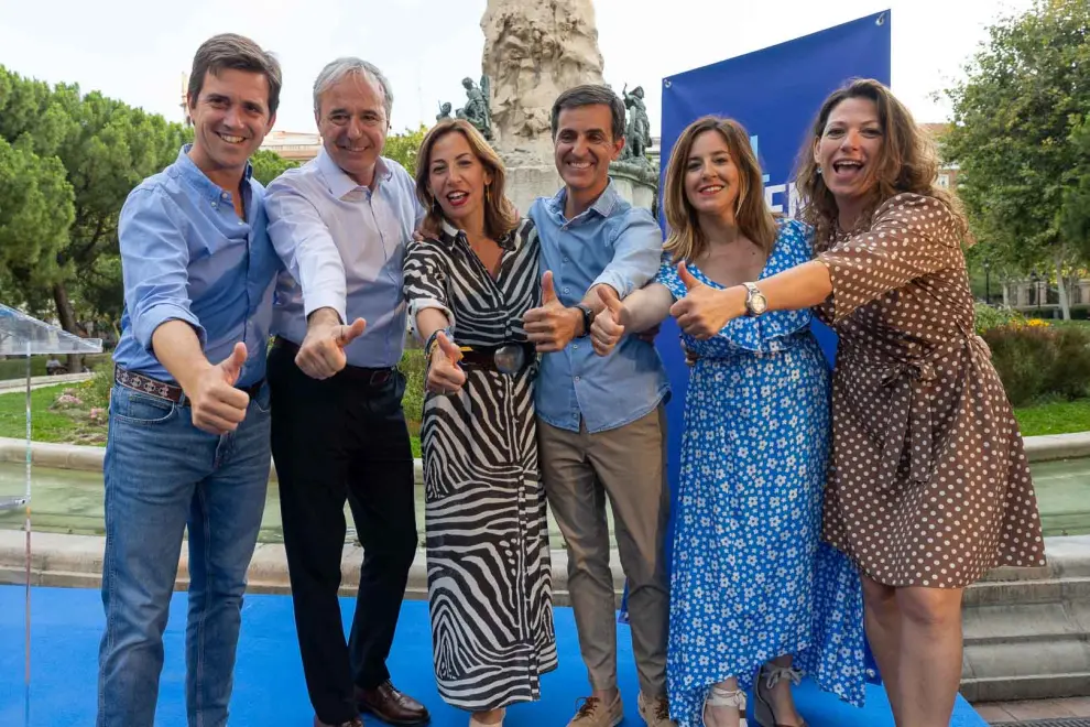 Cierre de campaña electoral del PP en Zaragoza