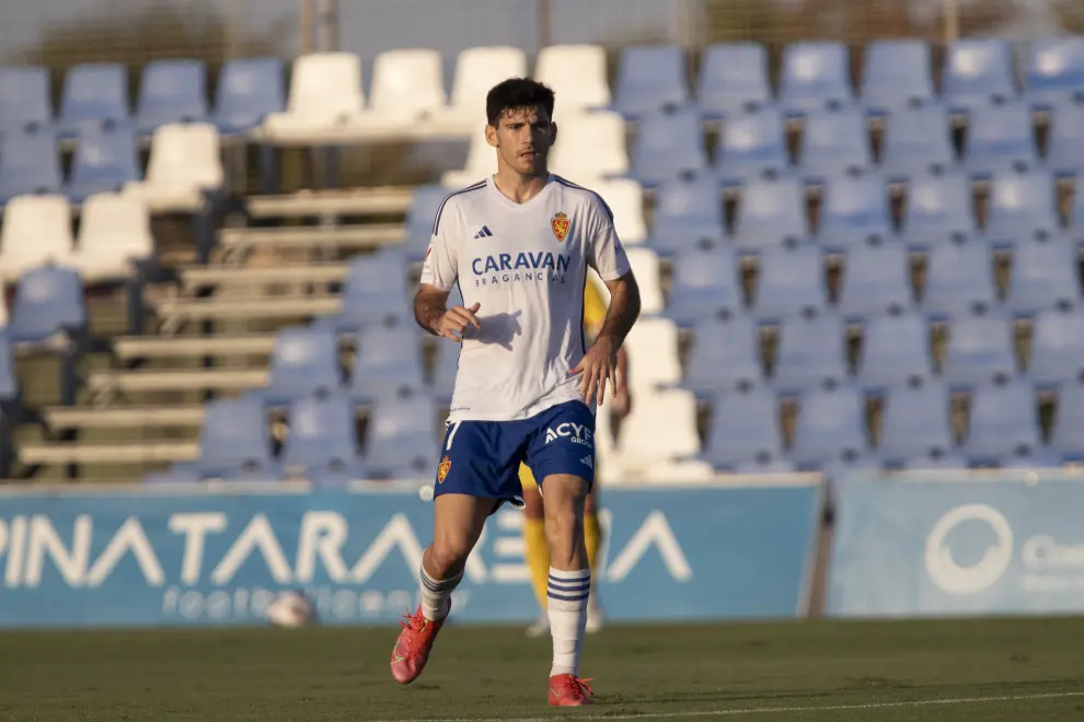 Partido del Real Zaragoza contra el Cartagena.