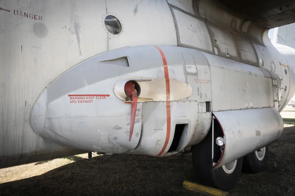 El último avión Hércules de la Base de Zaragoza ya se expone en el Museo del Aire y Espacio sityuado en la Base de Cuatro Vientos (Madrid).