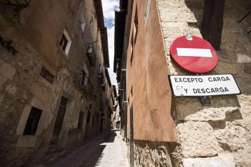 Una calle de Albarracín