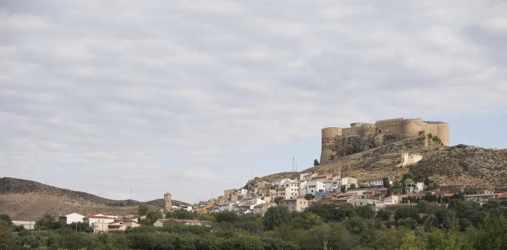 Vista panorámica del Castillo de Mesones de Isuela