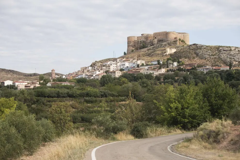 Panorámica del impresionante Castillo de Mesones de Isuela