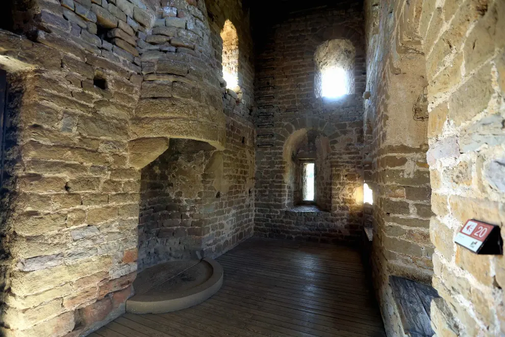 Interior del Castillo de Loarre
