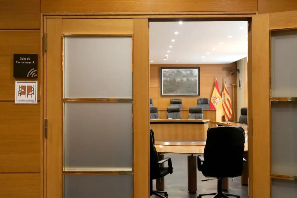 Constitución de la Junta de Portavoces de las Cortes de Aragón.