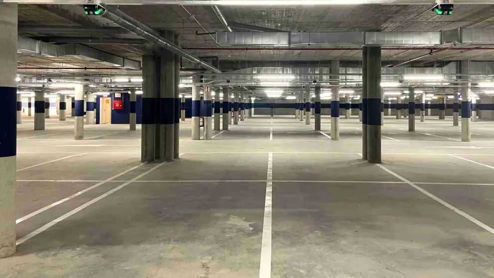 En imágenes, el nuevo Parking Bruil de Zaragoza, ya abierto al público.