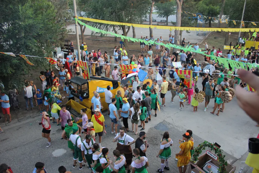 Foto de las fiestas de la localidad zaragozana de Perdiguera 2023, en honor a Santa Beatriz