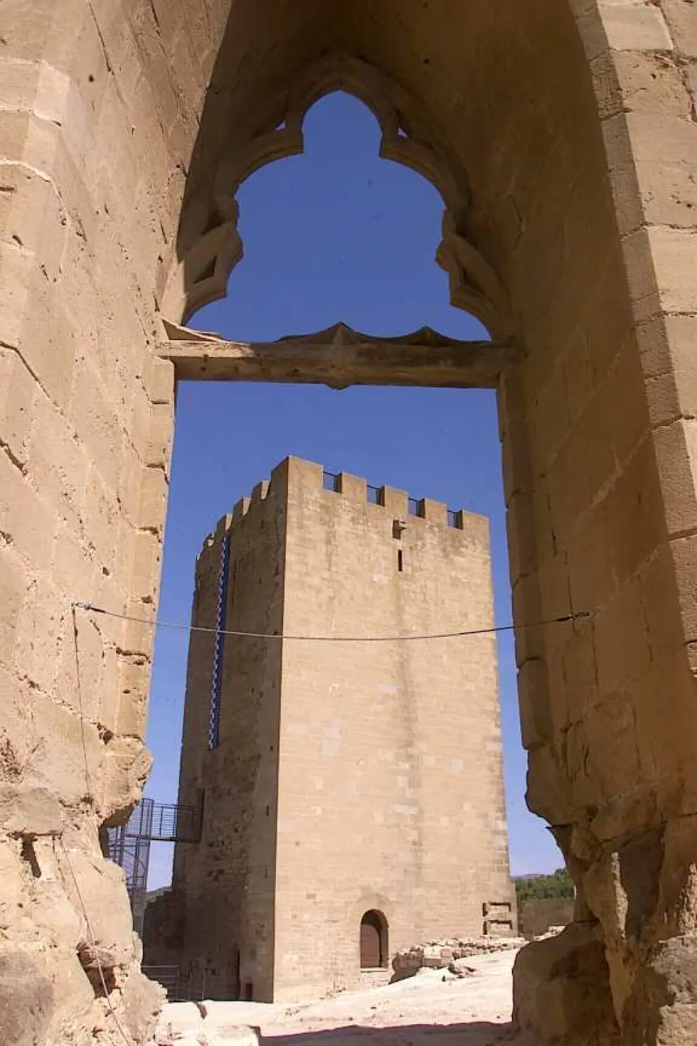 Torre del Homenaje en el Castillo de la Peña de Ayllón