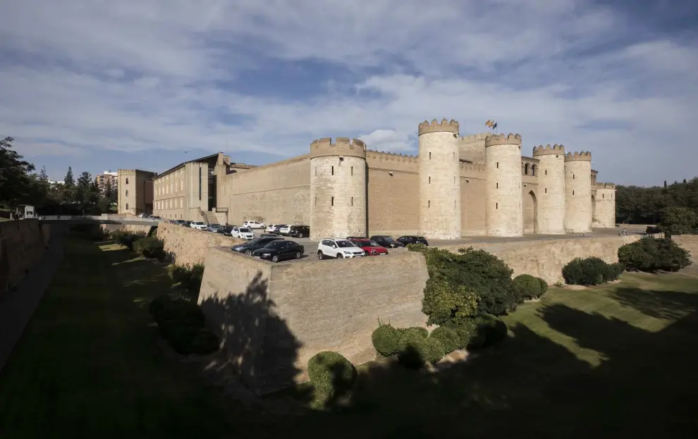 La Aljafería es la sede de las Cortes de Aragón