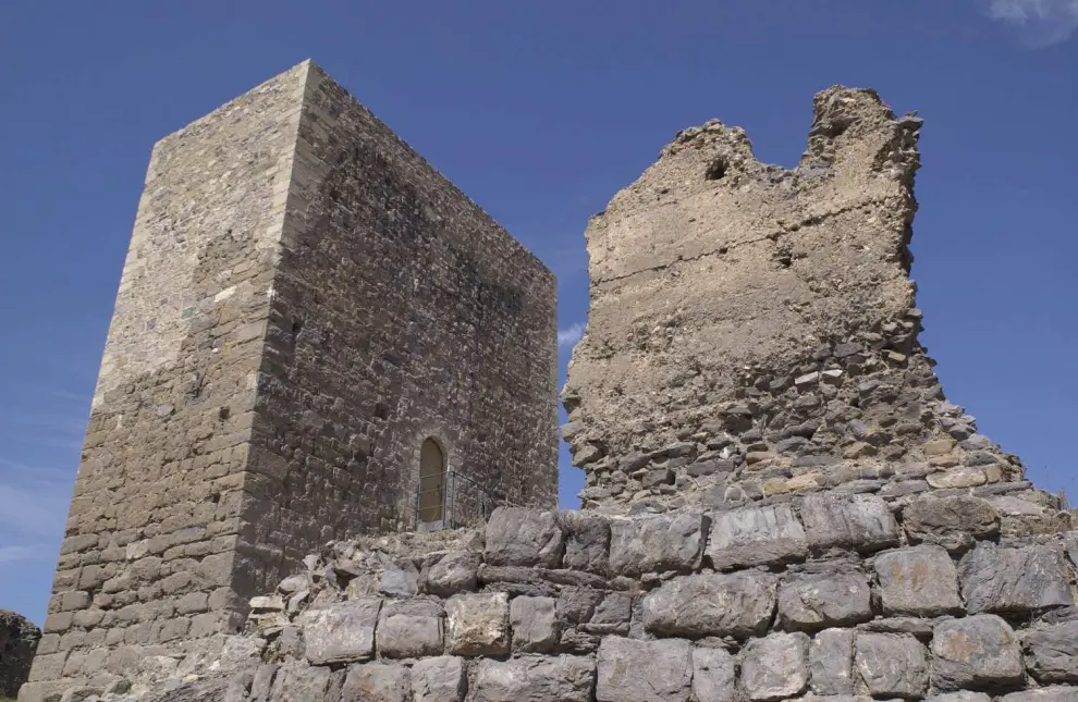 Exterior del Castillo de Trasmoz, Torre del Homenaje