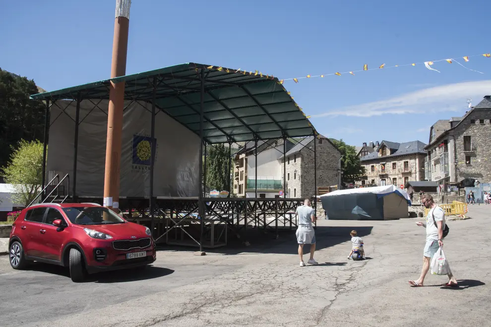 La localidad de Sallent de Gállego se encuentra inmersa en sus fiestas hasta este domingo, 6 de agosto.