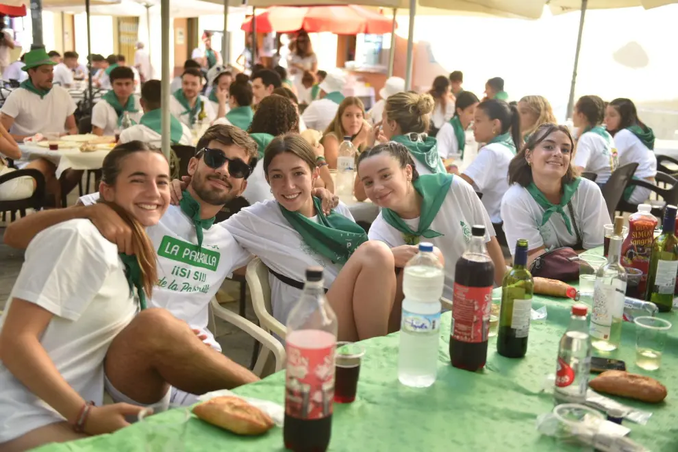 Huesca se sumerge desde este miércoles y durante una intensa semana en las Fiestas de San Lorenzo.