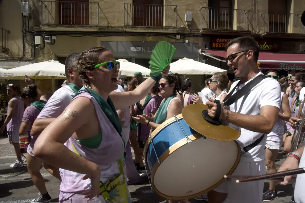 Inicio Fiestas de San Lorenzo en Huesca ambiente 9 8 23 Foto Javier Navarro_4[[[FOTOGRAFOS]]]