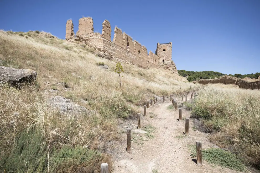 Vista general del Castillo Mayor de Daroca