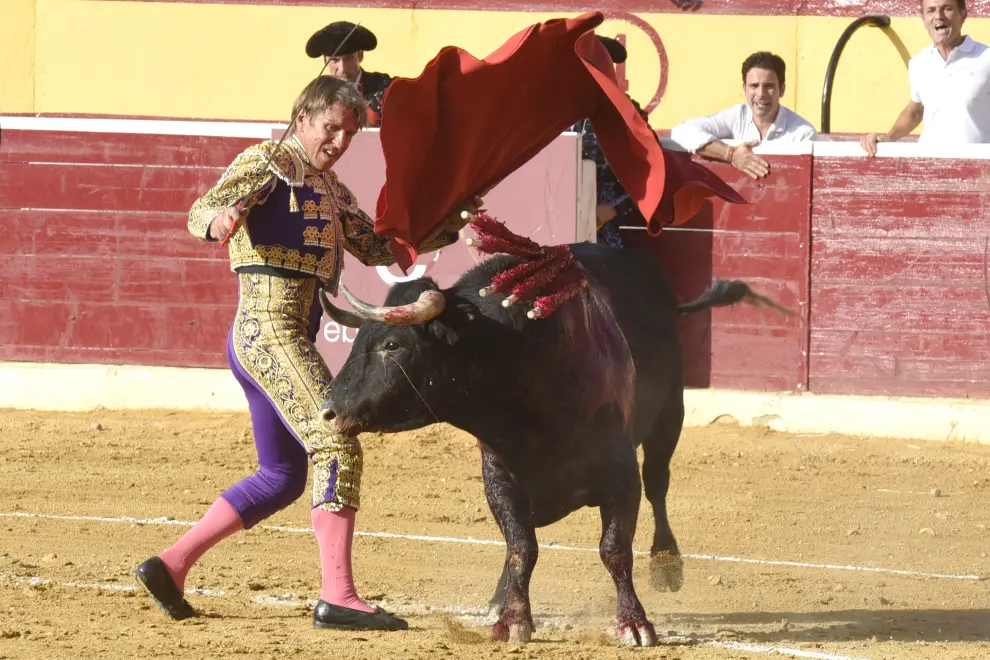 El Cordobés en las fiestas de San Lorenzo de Huesca en 2022