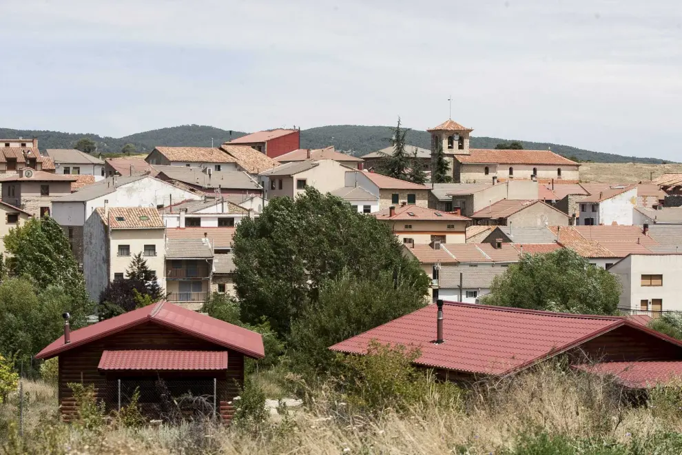 Vista del pueblo de Griegos