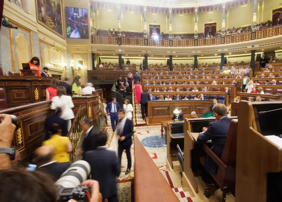 Sesión constitutiva de las Cortes Generales de la XV Legislatura: Congreso de los Diputados