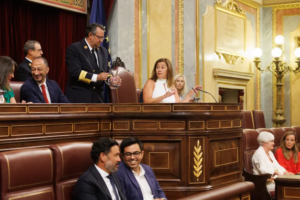 Sesión constitutiva de las Cortes Generales de la XV Legislatura: Francina Armengol, presidena del Congreso de los Diputados
