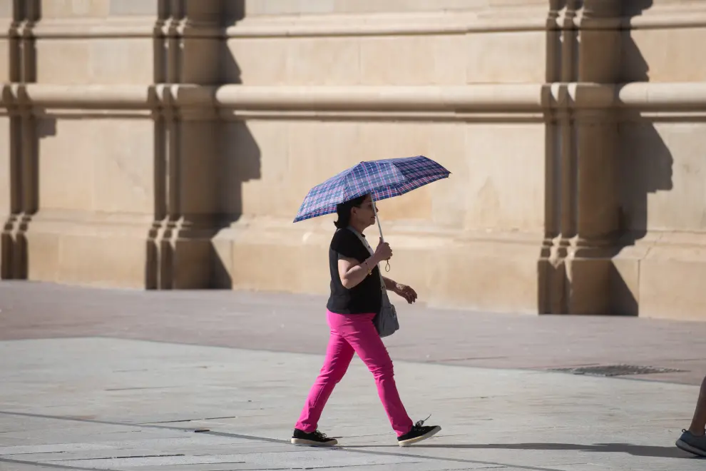 La cuarta ola de calor no da tregua en Zaragoza