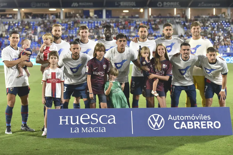 Partido del SD Huesca-Tenerife, de la 2ª Jornada de Segunda División.
