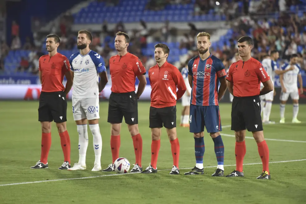 Partido del SD Huesca-Tenerife, de la 2ª Jornada de Segunda División.
