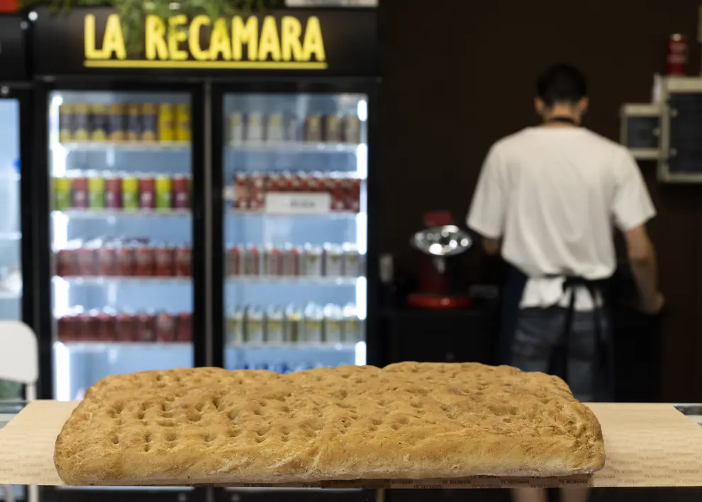 Los bocadillos de La Recámara se hacen con focaccia toscana.