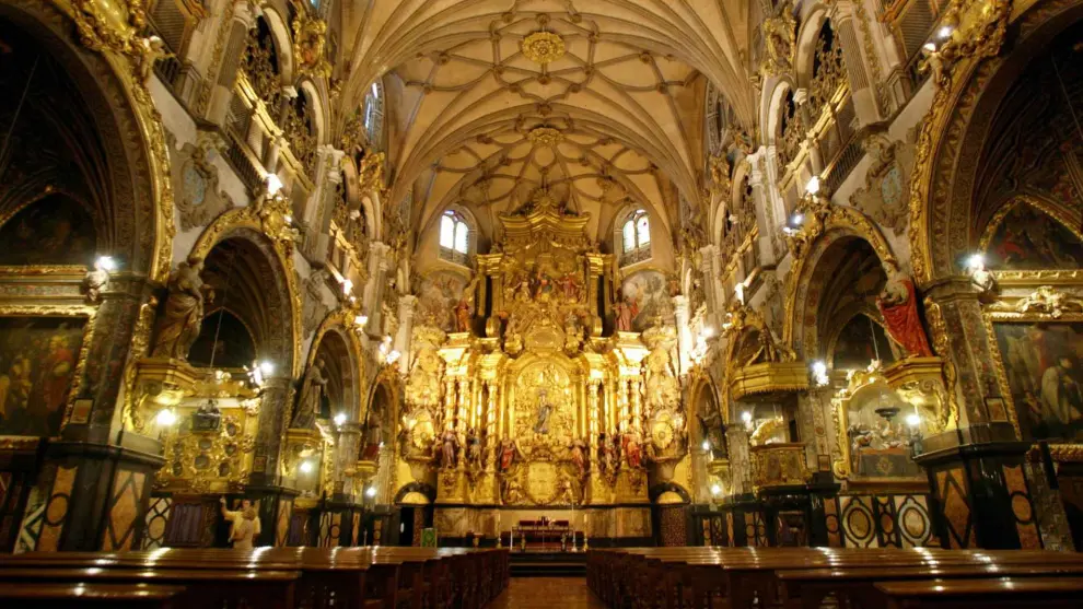 Interior de la Iglesia de San Carlos de Zaragoza