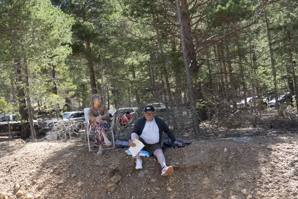 La Vuelta a España 2023 llega en su sexta etapa al Pico del Buitre en el Observatorio Astrofísico de Jalambre: ambiente de aficionados