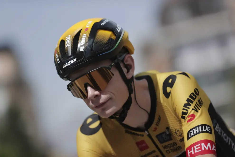 El ciclista danés del Jumbo Visma Jonas Vingegaard durante la 12ª etapa de la Vuelta Ciclista a España 2023
