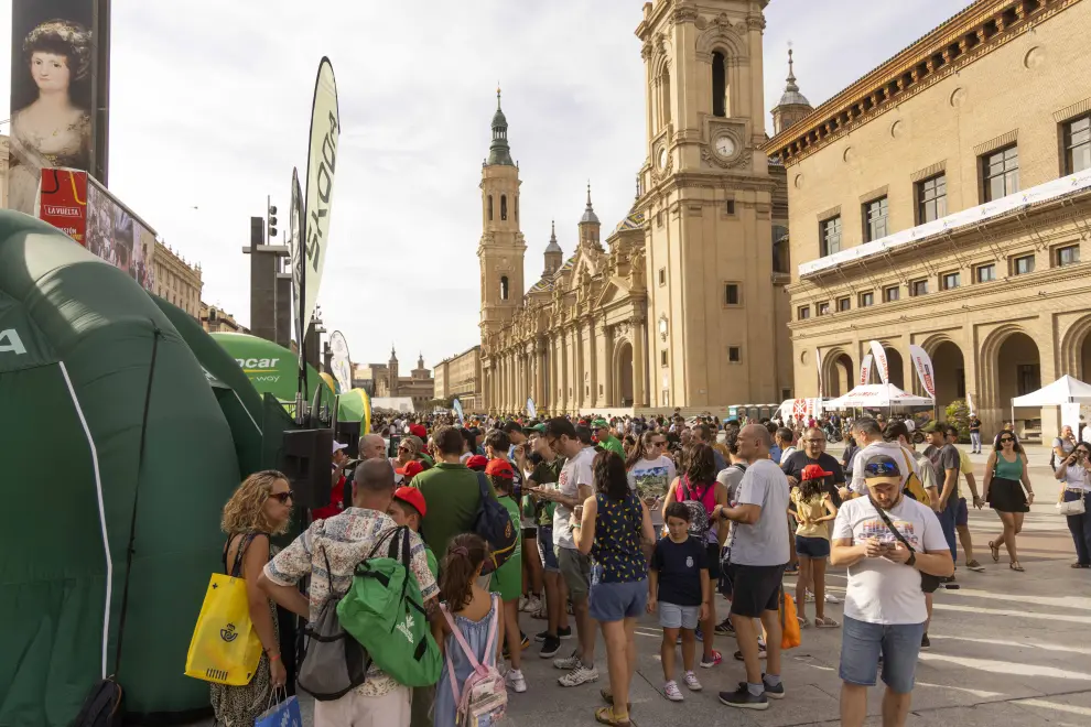 La Vuelta Ciclista a España 2023 llega Zaragoza: ambiente en la calle