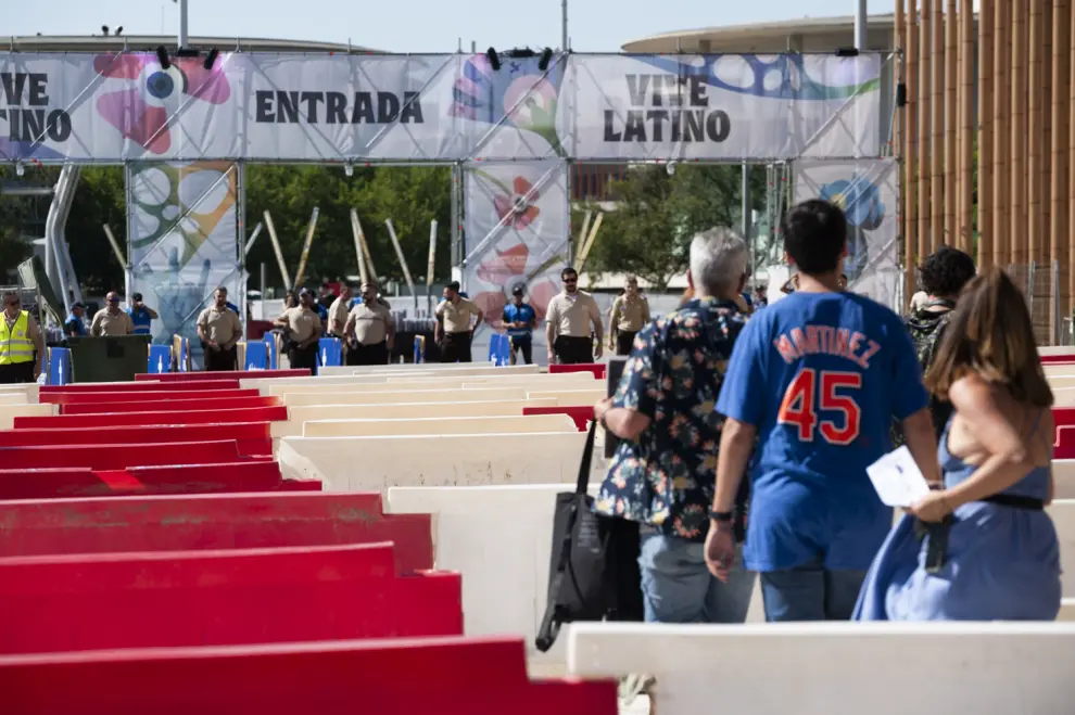 Vive Latino Zaragoza 2023: ambiente en la Expo, escenario del festival