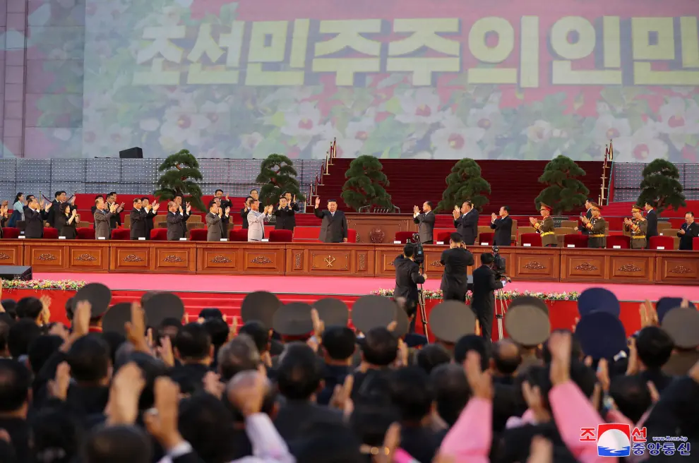Corea del Norte celebra el 75 aniversario de la fundación del país