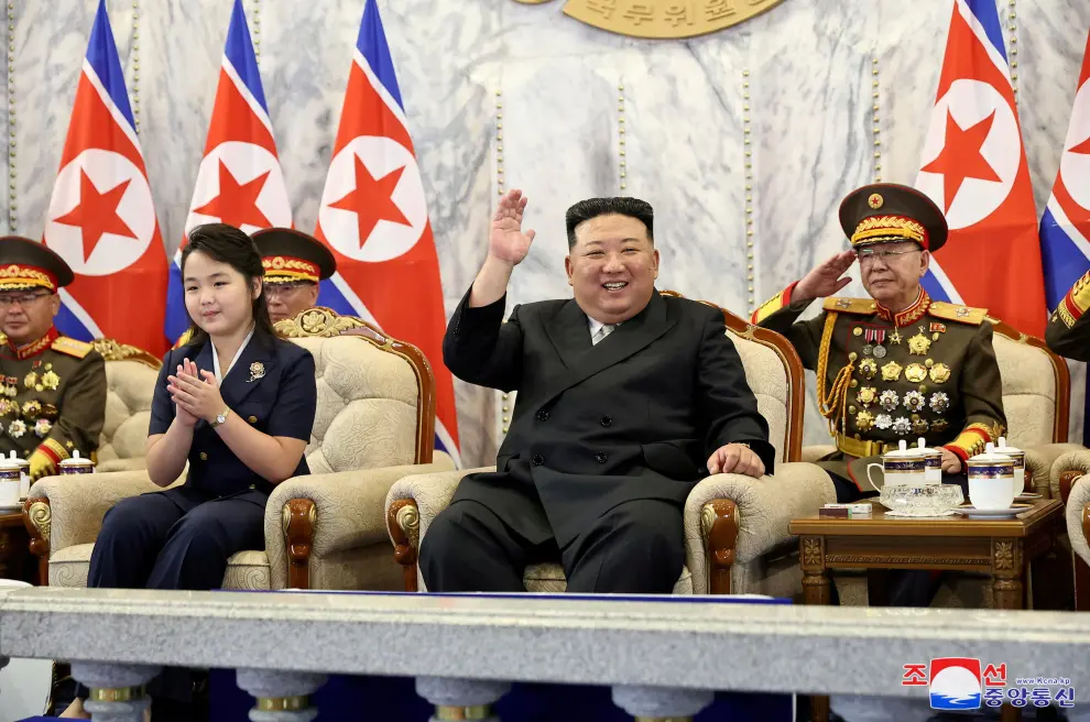 Corea del Norte celebra el 75 aniversario de la fundación del país: el líder Kim Jong-un
