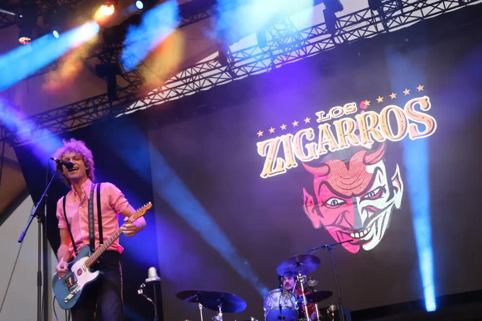 Vive Latino 2023 de Zaragoza: concierto de Los Zigarros en el anfiteatro de la Expo